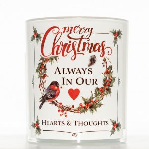 Always In Our Hearts Christmas Candle