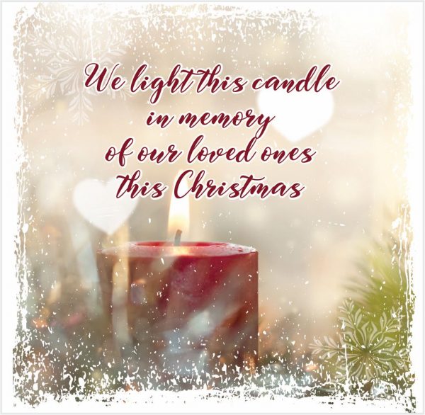 We Light This Christmas Candle - Remembrance - Forever In My Heart