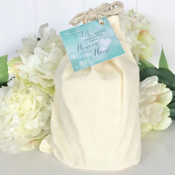 Heaven In Our Home Memorial Candle Gift Bag