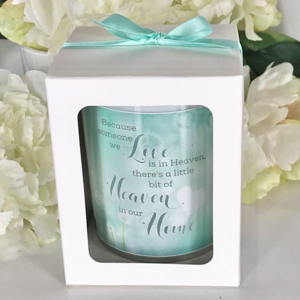 Heaven In Our Home Memorial Candle Gift Box