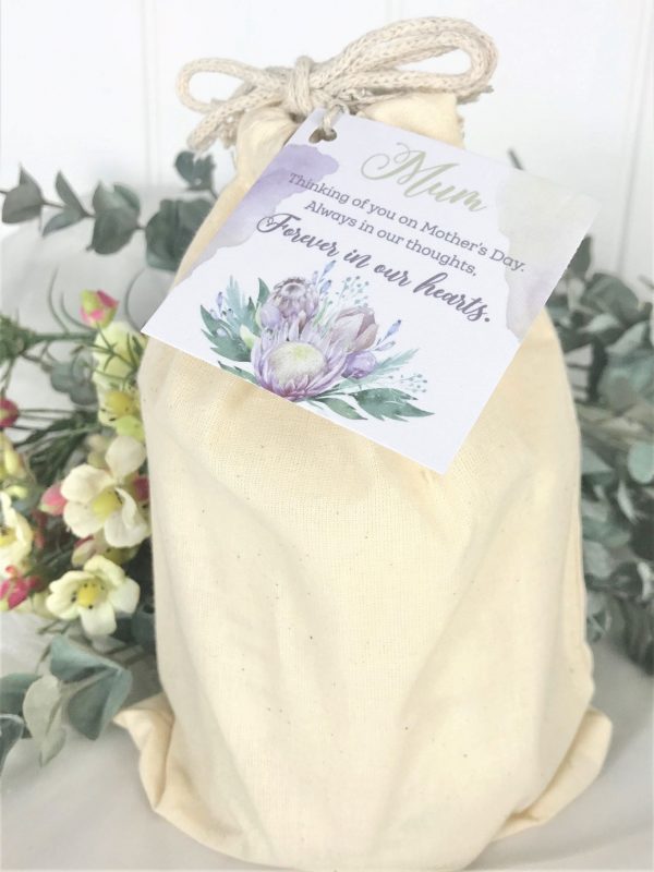 wildflower mothers day memorial candle