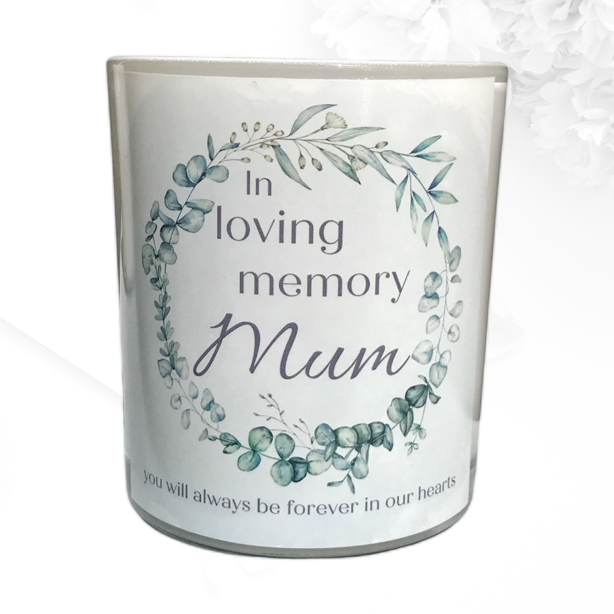 In Loving Memory Mothers Candle - Memorial - Forever In My Heart