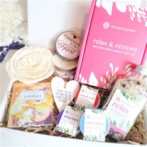 Relax And Restore Comfort Box Packaged